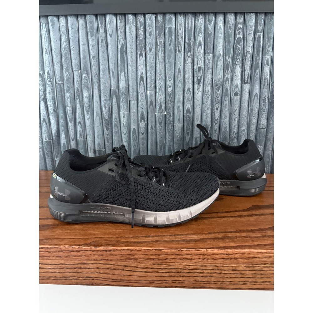 Under Armour HOVR Sonic Black Running Shoes 3021588-002 Womens 8